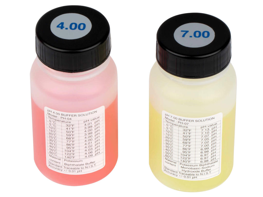 Control fluid for ph meter