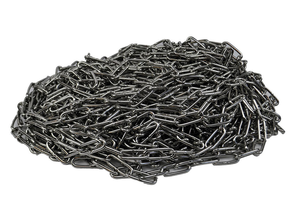 Kæde t/griselegetøj 4mm x 50 meter