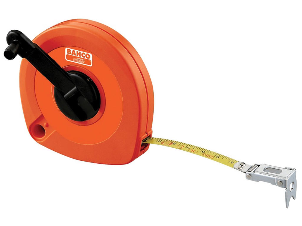 Målebånd, 30 m, bahco