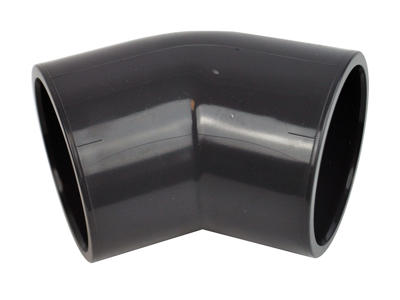 Vinkel 45 grader PVC