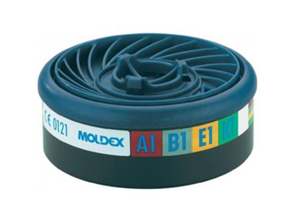 Filter t/moldex 7000 - 9000, gas a1b1e1k1, 2 pcs