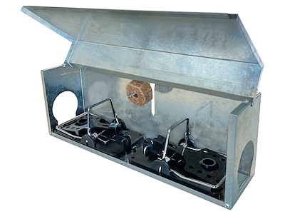 Rottefælde i tunnelbox, galv.