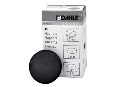 Magnets, ø 32 mm, 10 pcs