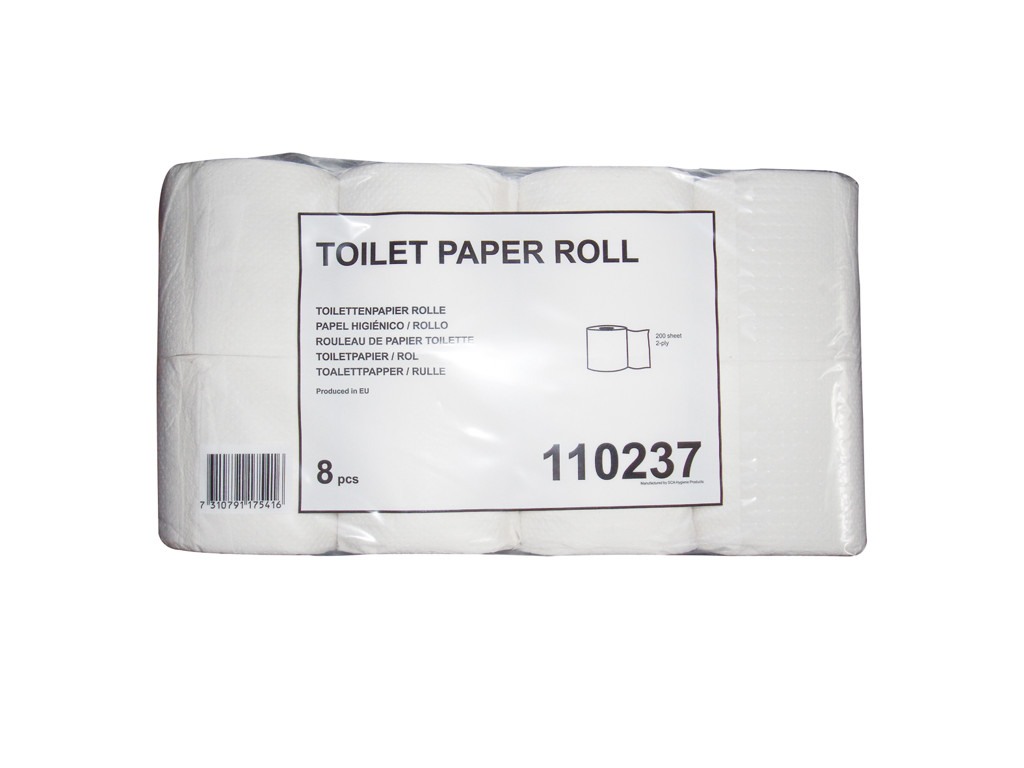 Toiletpapir tork neutral, 2-lags, 64 rl.