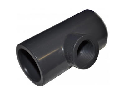 Reduceret tee, lim/gevind