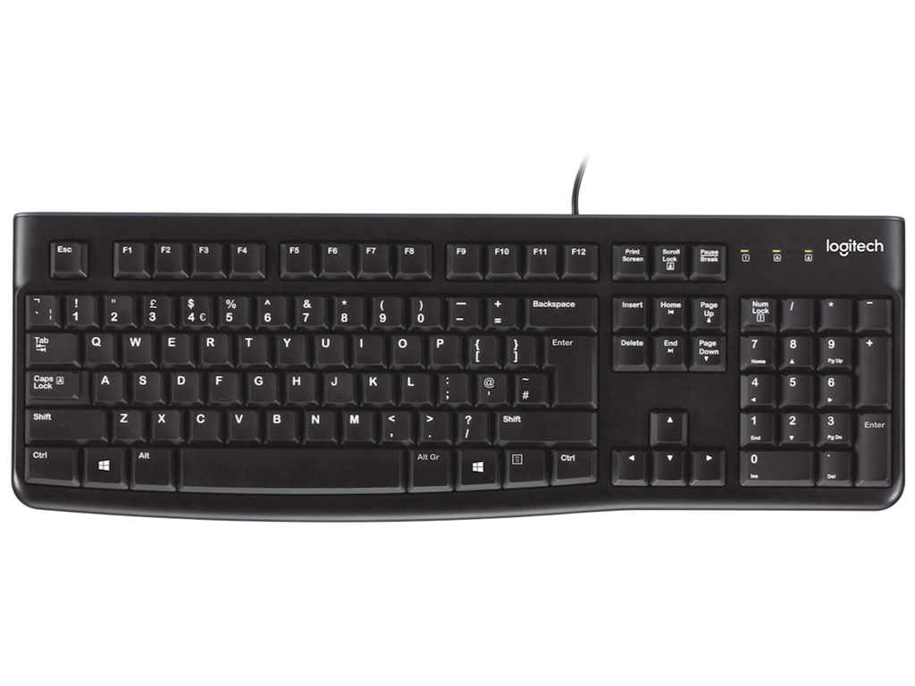 Wired keyboard, Logitech
