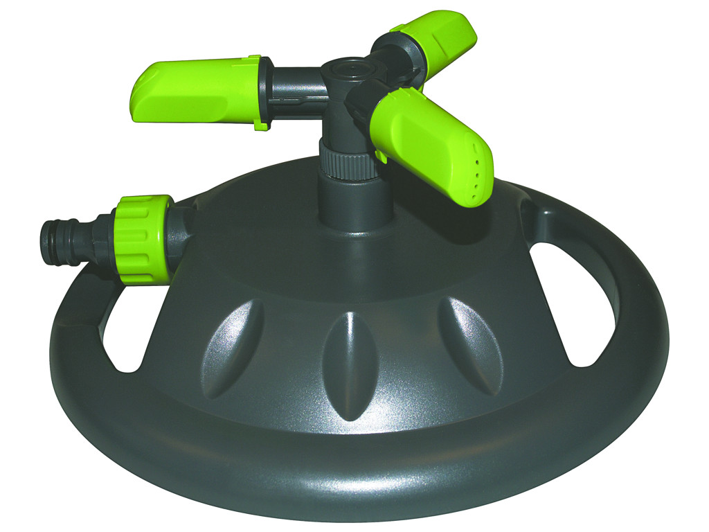 Vandkanon monteret på fod roterende