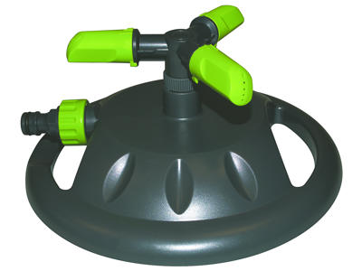 Vandkanon monteret på fod roterende