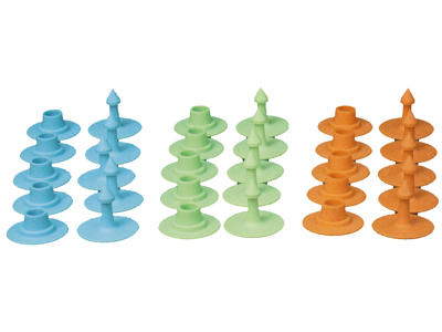 Øremærker 100 sæt blanke