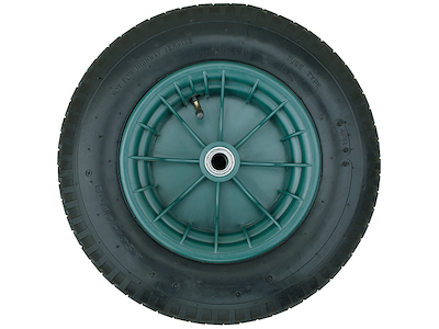 Complete wheel size 4.80/4.00-8 for stable cart