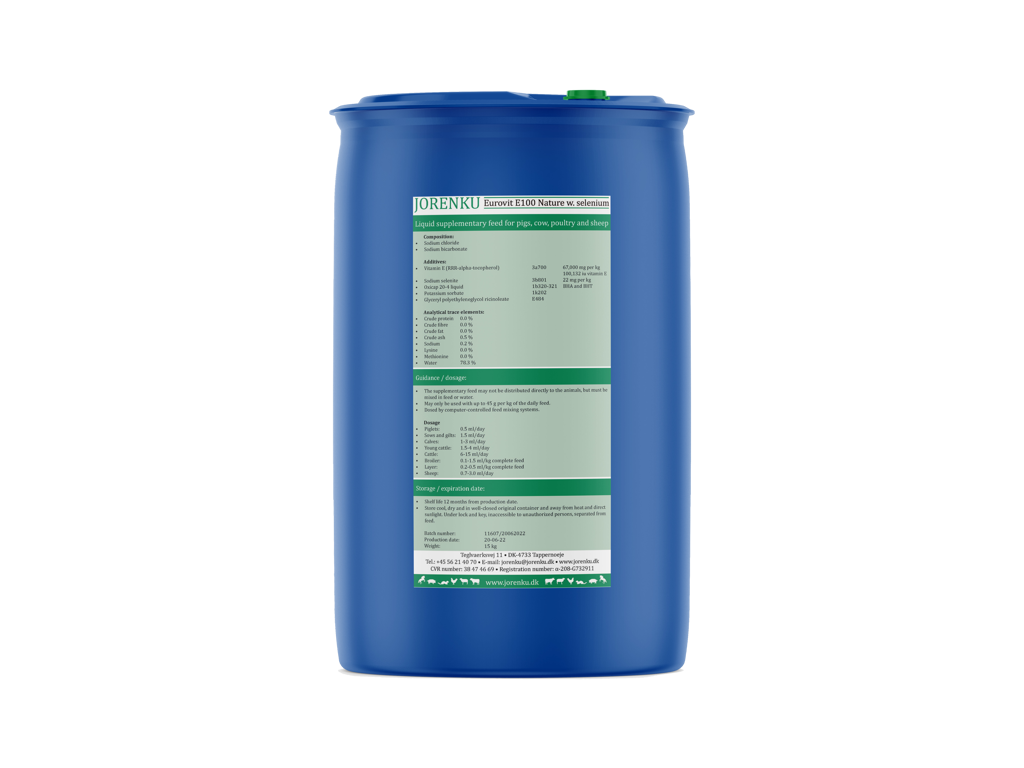 Eurovit E100 Natur, med selen