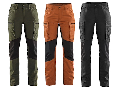 Outdoor/service trousers w/stretch, Blåkläder, Women