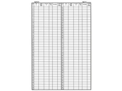 Ugekort a4 til 100 søer 25 stk