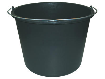Bucket black 20 ltr
