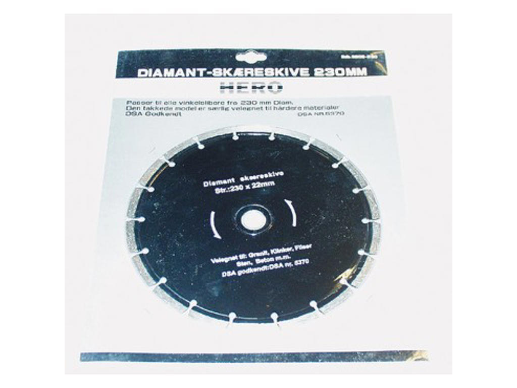 Diamant skæreskive, 1 stk.