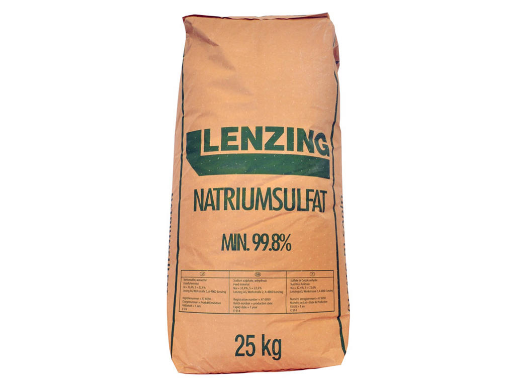 Natriumsulfat (Glaubersalt) 25 kg